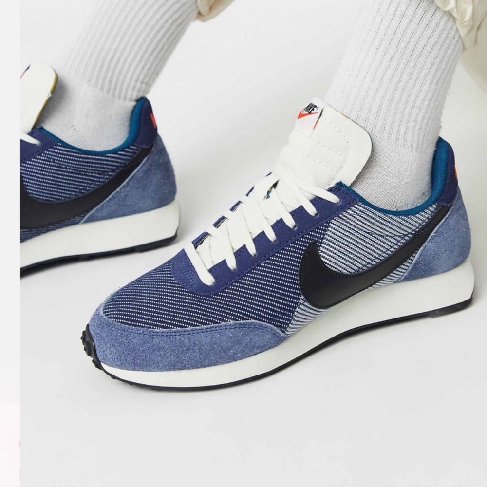 Nike Denim Blue and Black Sneakers